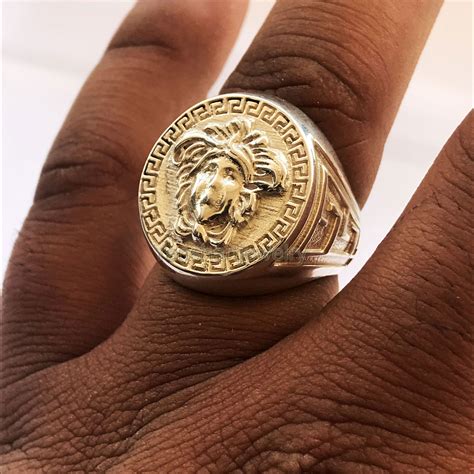 men rings versace|versace men's wedding rings.